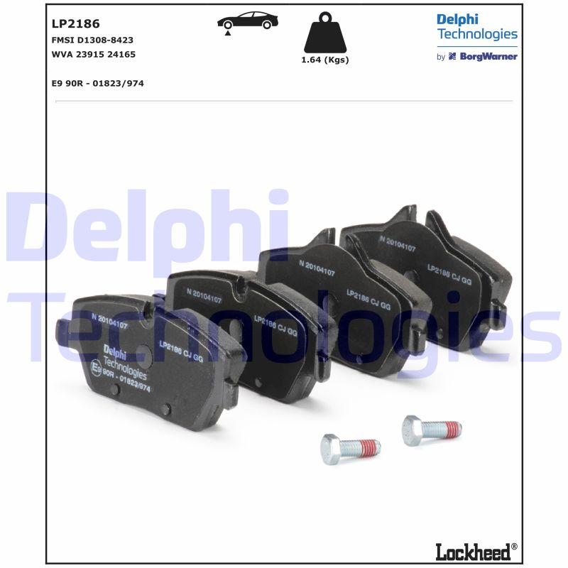 DELPHI LP2186 set placute...